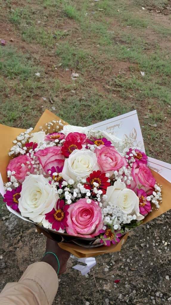 Bouquet de fleurs fraîches