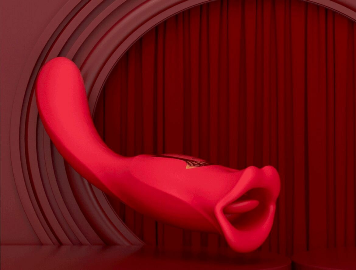 Vibromasseur en silicone