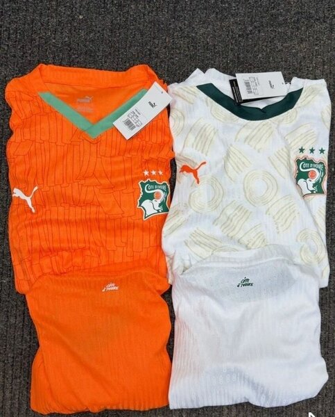 Maillots Côte d'Ivoire