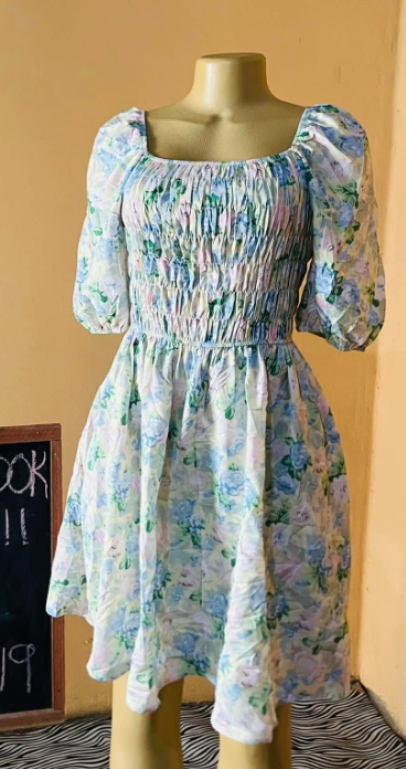 Summer dress light blue