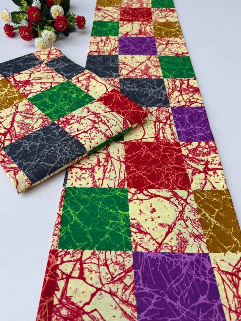 Tapis de table colorés en coton