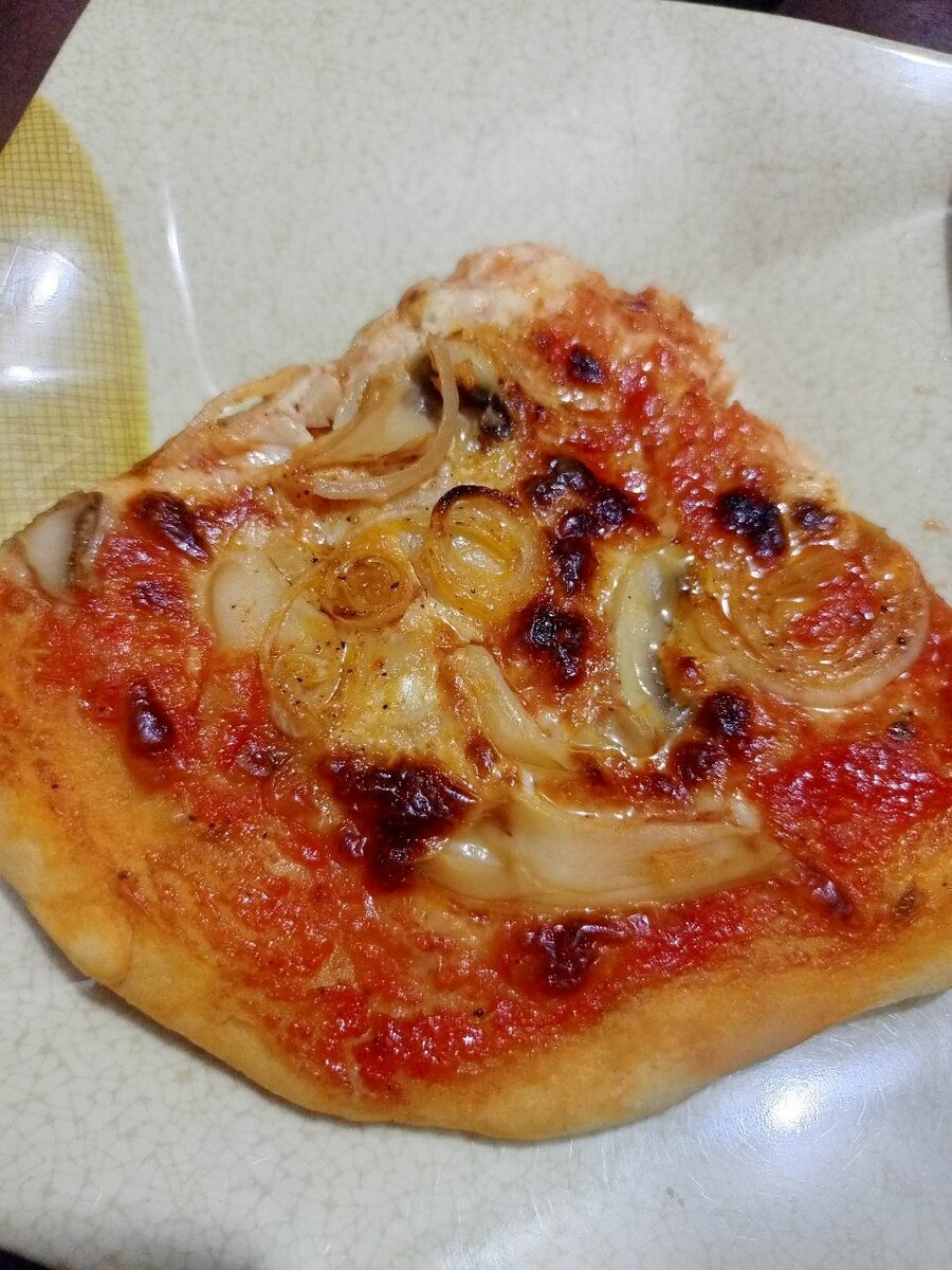 Pizza au champignons