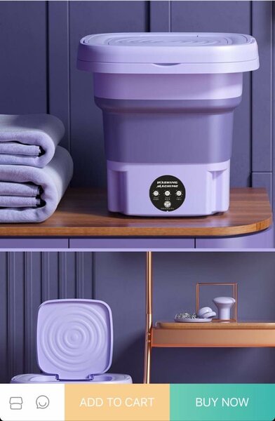 Mini portable washing machine