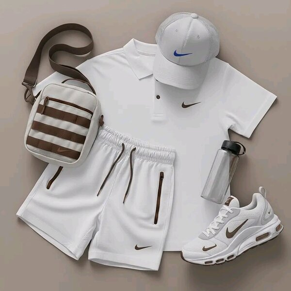 Ensemble de sport Nike blanc