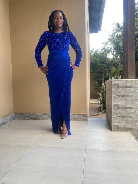 Beautiful velvet/sequin dinner