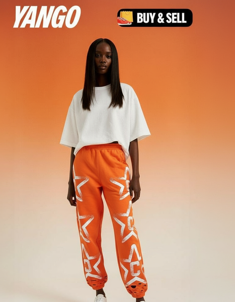 Pantalons streetwear avec étoiles