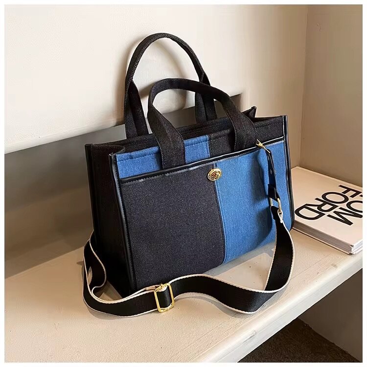 Sac à main en denim tendance