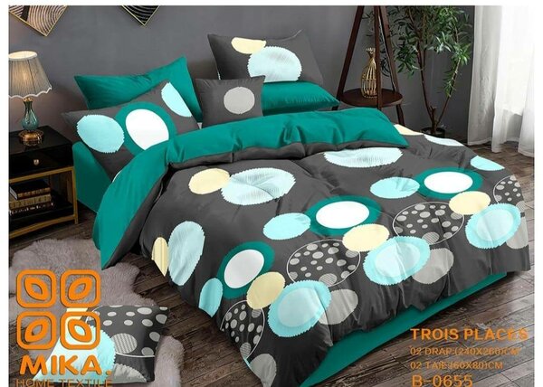 2draps 3places et 2 taies