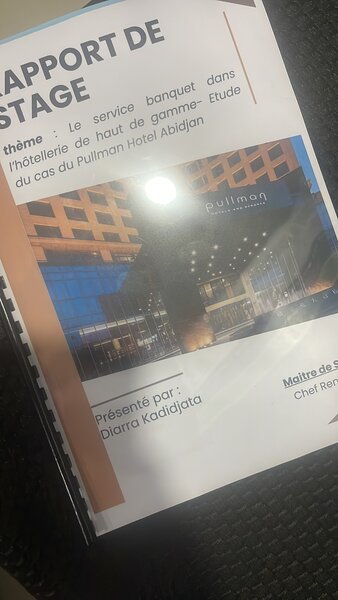 Rapport de stage