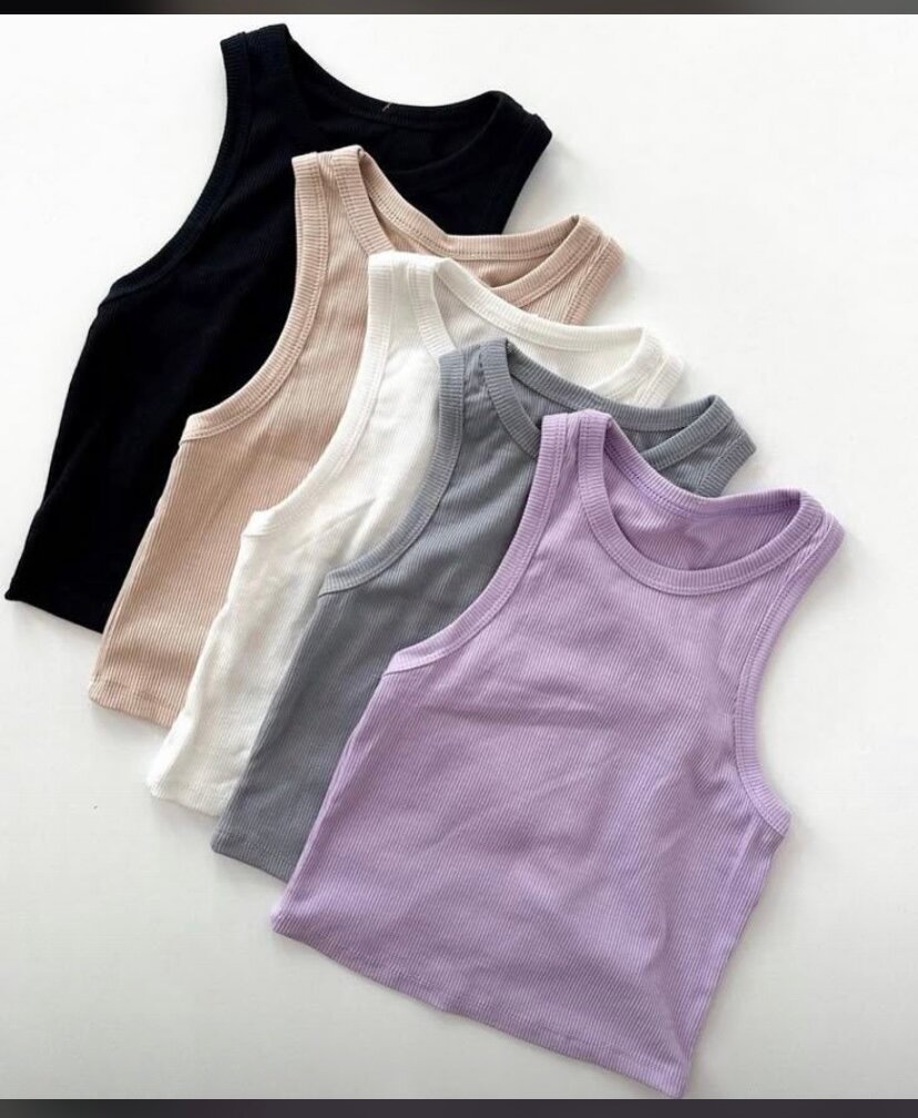 Débardeurs colorés femme
