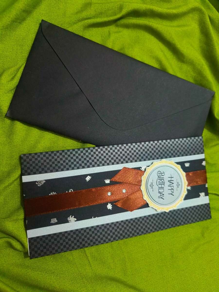 Carte d'anniversaire élégante