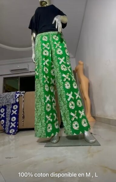 Baggy Ankara 4 poches