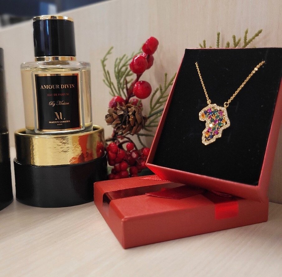 Package my love (eau de parfum +chaîne en or plaqué)