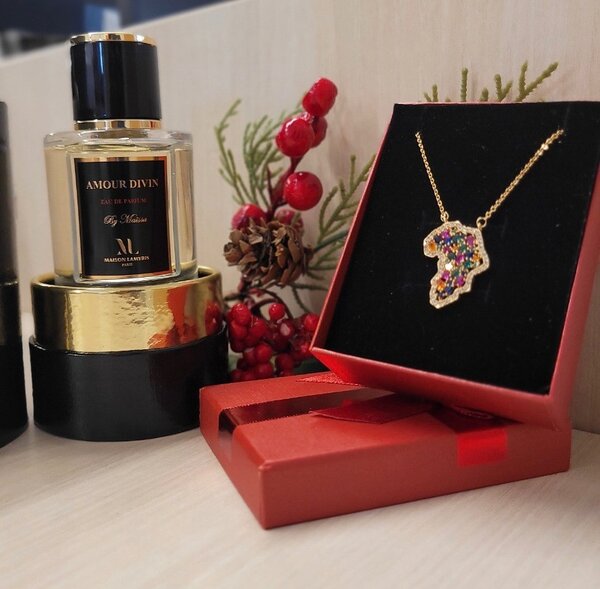 Package my love (eau de parfum +chaîne en or plaqué)