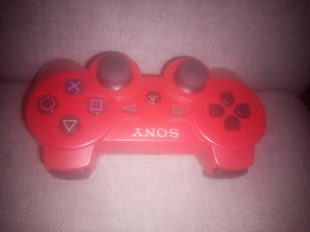 Manette PS3 Rouge Sans Fil