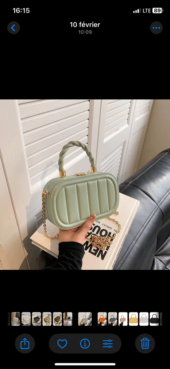 Sac à main élégant minimaliste