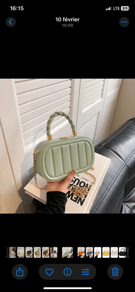 Sac à main élégant minimaliste