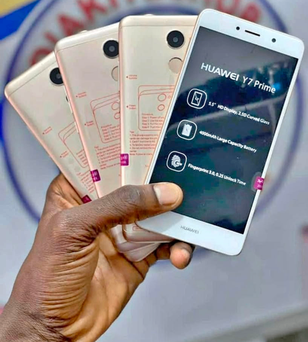Huawei y7 prime 64gb casi