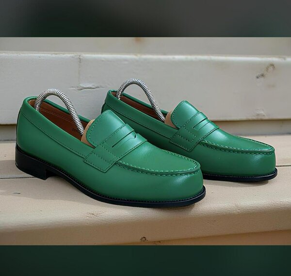 Mocassins en cuir élégant