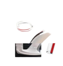 6ft T shape rubber strip white with double tape