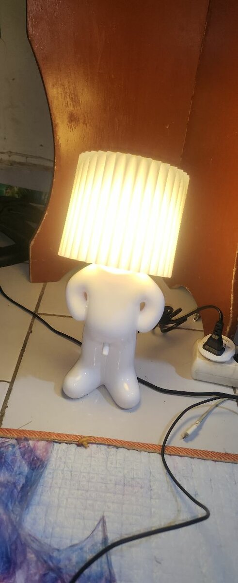 Lampe décorative personnage