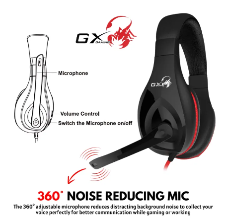 PRO Gaming Headphones Headset with mic for PC Pubg Mobile PS4 ~ 360 Surround Sound Bass Stereo Gaming Headphone with Noise Cancelling Microphone - By Unique Mall