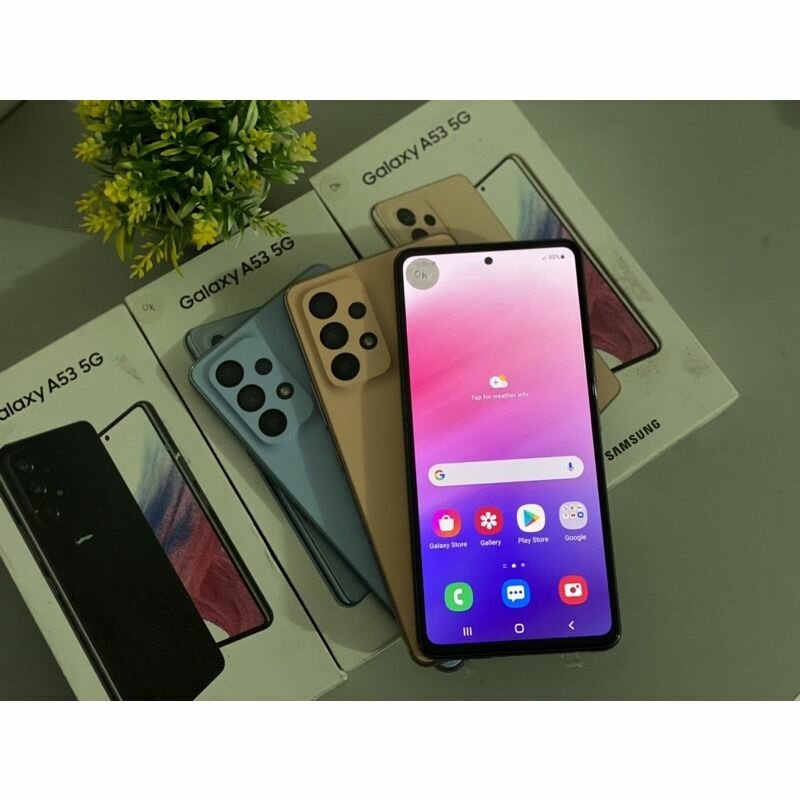 Galaxy A53 5G 128gb /6gb ram brand new 5000mAh battery capac