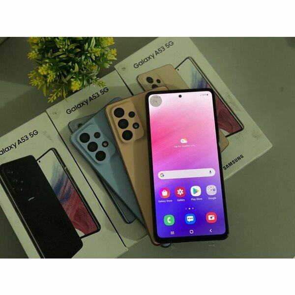 Galaxy A53 5G 128gb /6gb ram brand new 5000mAh battery capac