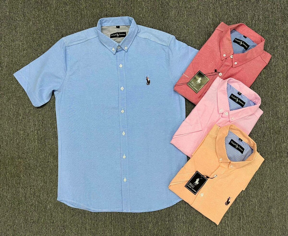 Chemise homme à manches courtes