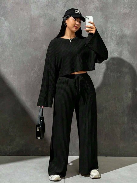 Ensemble Lounge Femme Tricoté