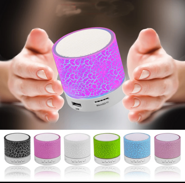 Mini enceinte Bluetooth LED