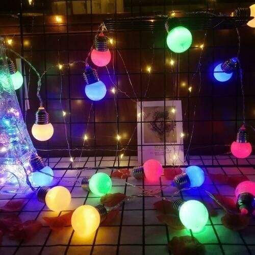 Guirlande lumineuse multicolore LED