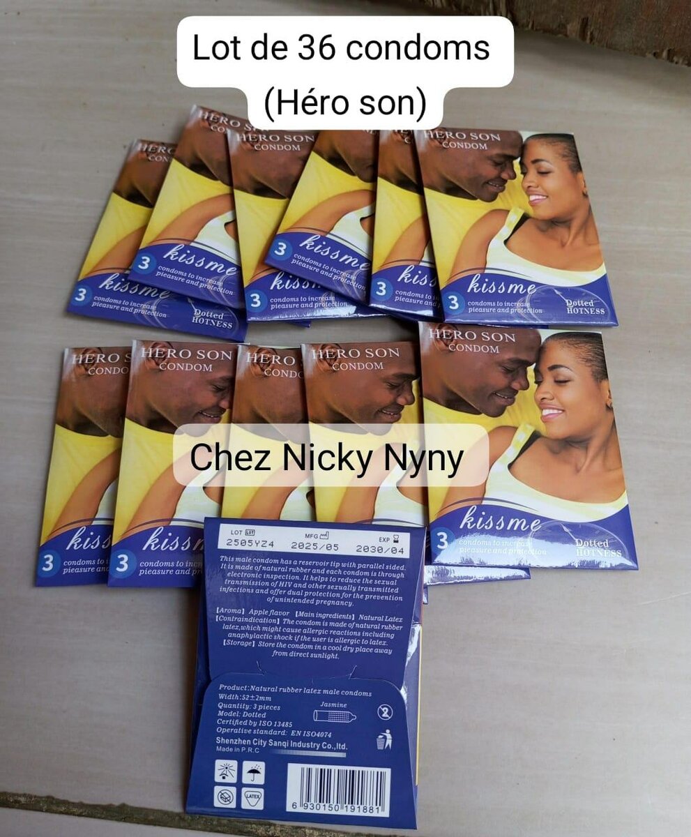 36 préservatifs Héro Son