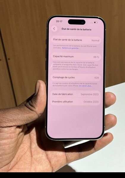 iPhone dernière génération