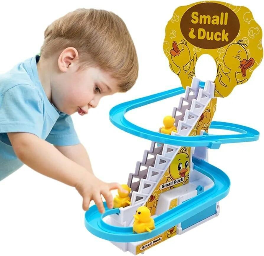 Duck climbing and moving Toys