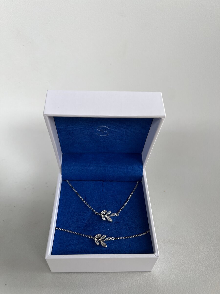 Bracelet argent petite branche