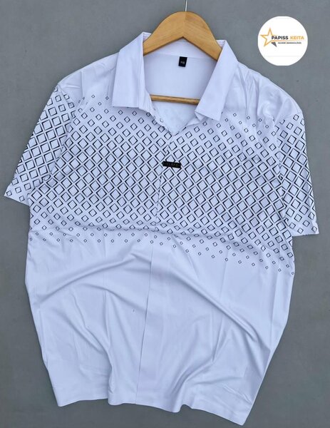 Chemise homme manche courte