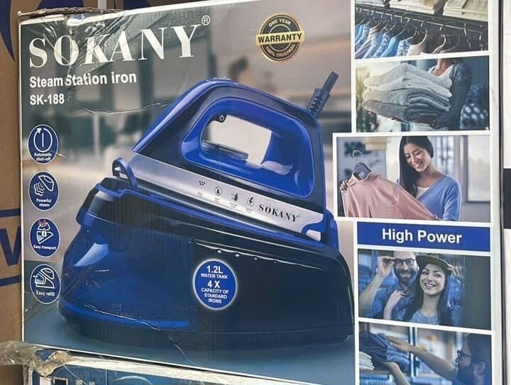 Sokany steam station iron