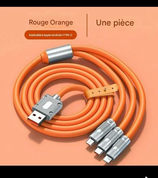 Câble USB 3-en-1 Universel