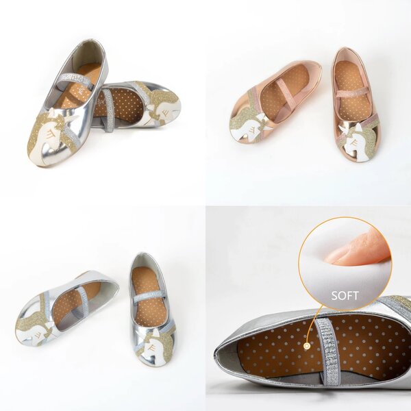 Ballerines licorne