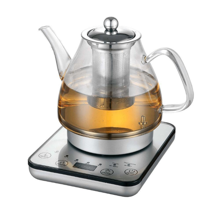Kettle With Electric Tea Pot & Infuser 1.2L (Dc Free)