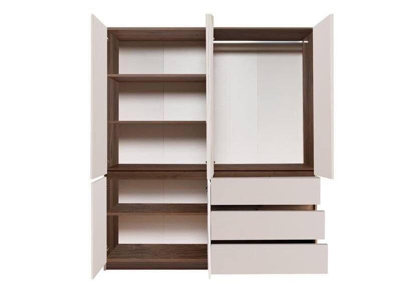 Armoire moderne en bois blanc