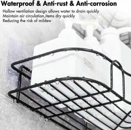 5 Hanging Shower Organizer Set for Sufficient Bathroom Store