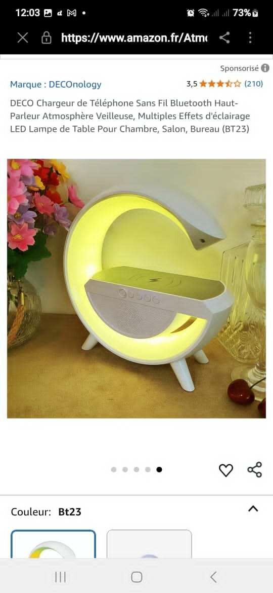 Enceinte bluetooth 4 en 1