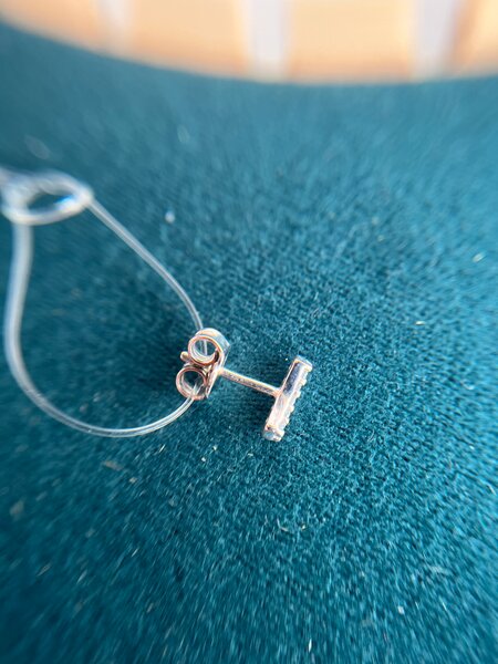 Boucle de piercing de sourire