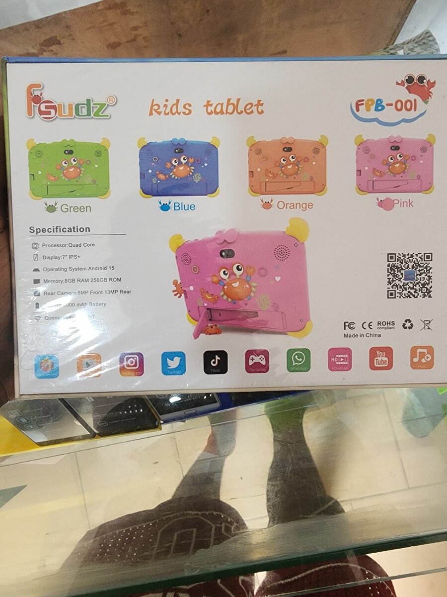 Tablette Enfant Rose