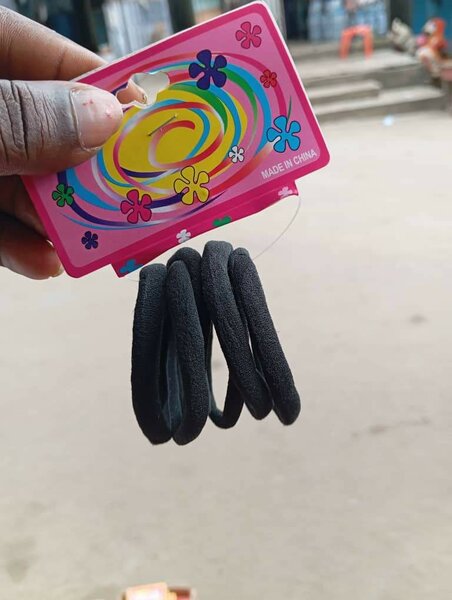 Lot de 6 élastiques cheveux