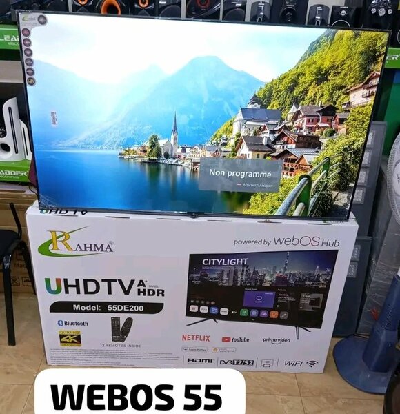 TV Smart 55 pouces 4K HDR