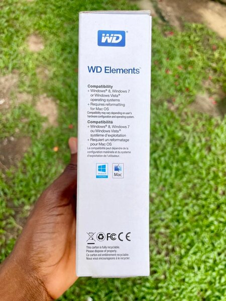 Disque Dur WD Elements 1 To