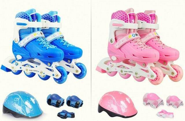 Patin à Roues Alignées de Fitness, avec 4 Roues